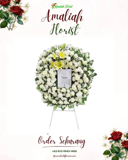 Krans Bunga Duka Pekaja